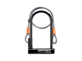 Kryptonite New-U Keeper Standard U-Lock with 4' Flex Cable
