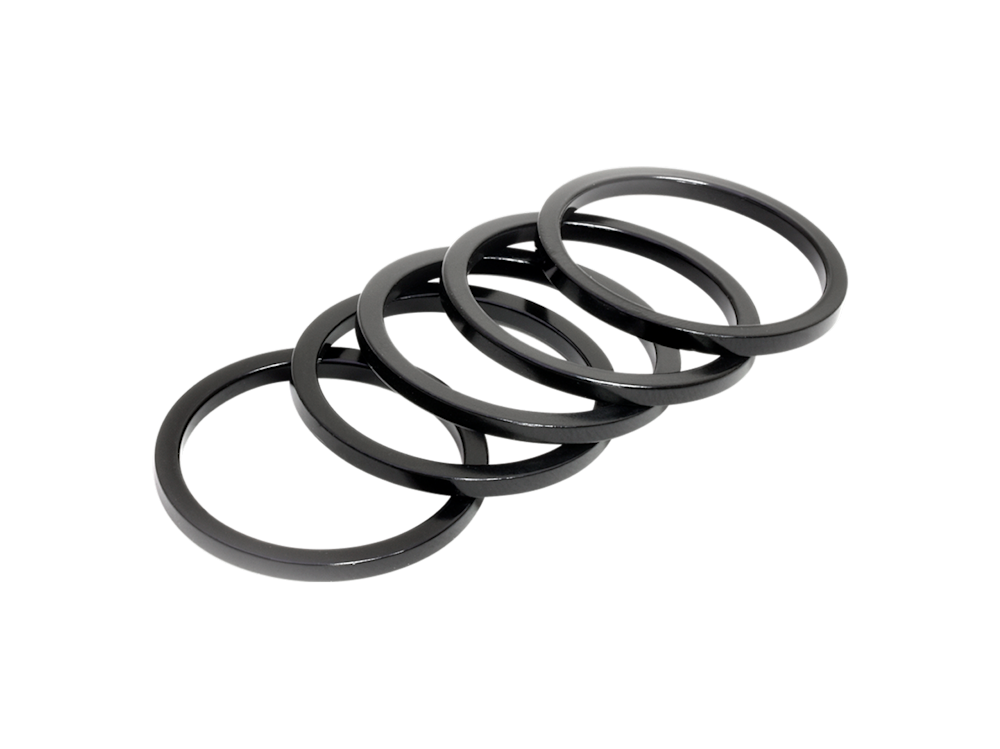 Wheels Manufacturing 1-1/8? Aluminum Headset Spacers 5 Pack