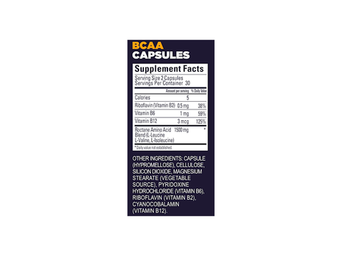 GU BCAA Capsules Bottle of 60
