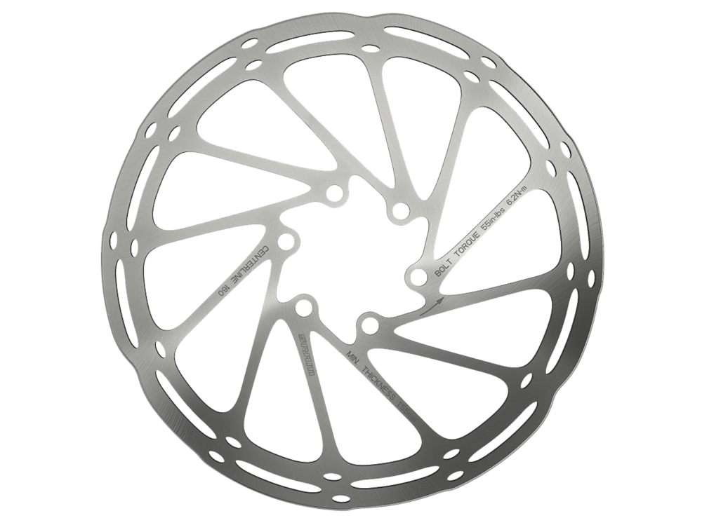 SRAM CenterLine 6-Bolt Rounded Edge Disc Brake Rotor