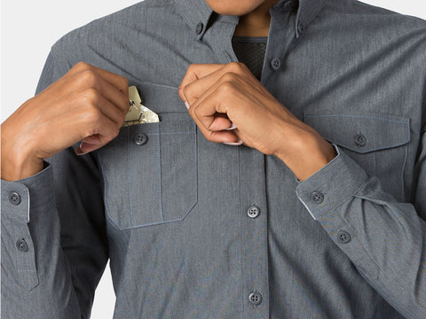 Bontrager Adventure Women's Cycling Chambray Shirt