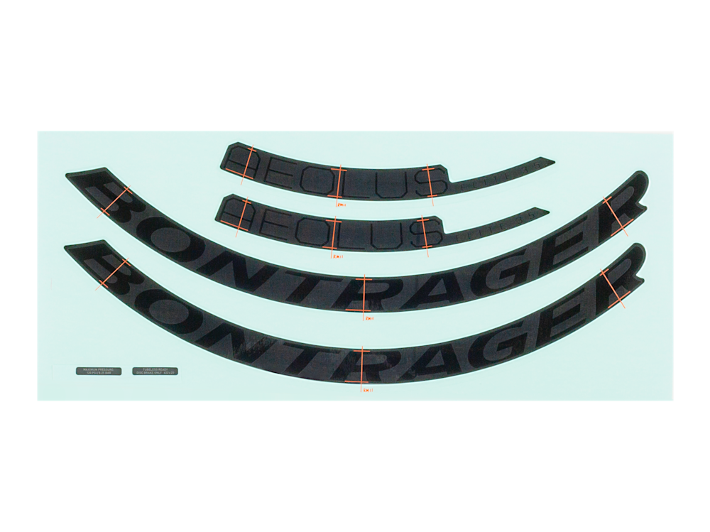 Bontrager Aeolus Elite 35mm Rim Decal Set