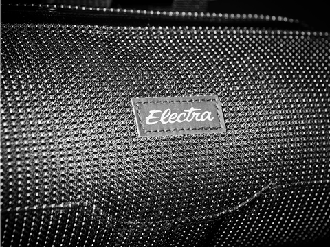 Electra Reflective Charcoal Cylinder Handlebar Bike Bag