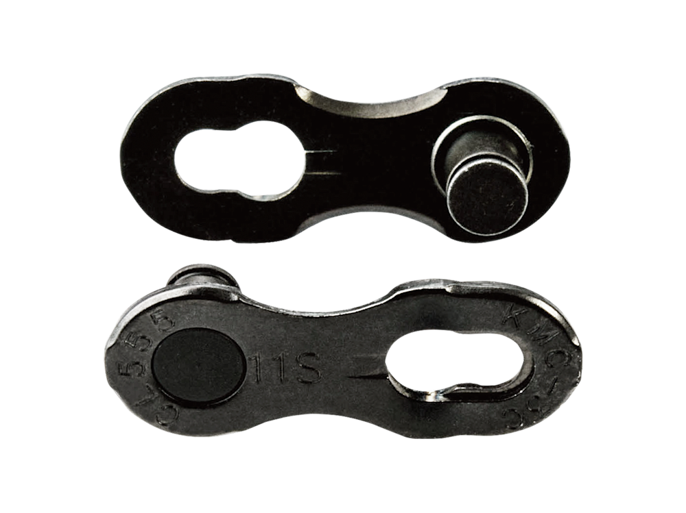 KMC Missing Link DLC Reusable Bicycle Chain Links - Card of 2