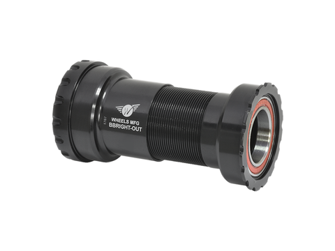 Wheels Manufacturing Shimano BBright Thread Together Outboard Angular Contact Bottom Bracket