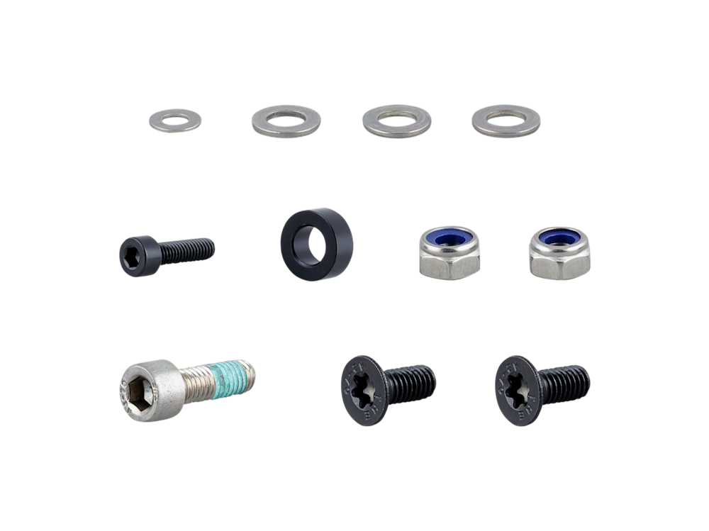 Trek Allant+ 7, 8, 9/Diamant Zouma+ Rear Fender Fastener Kit