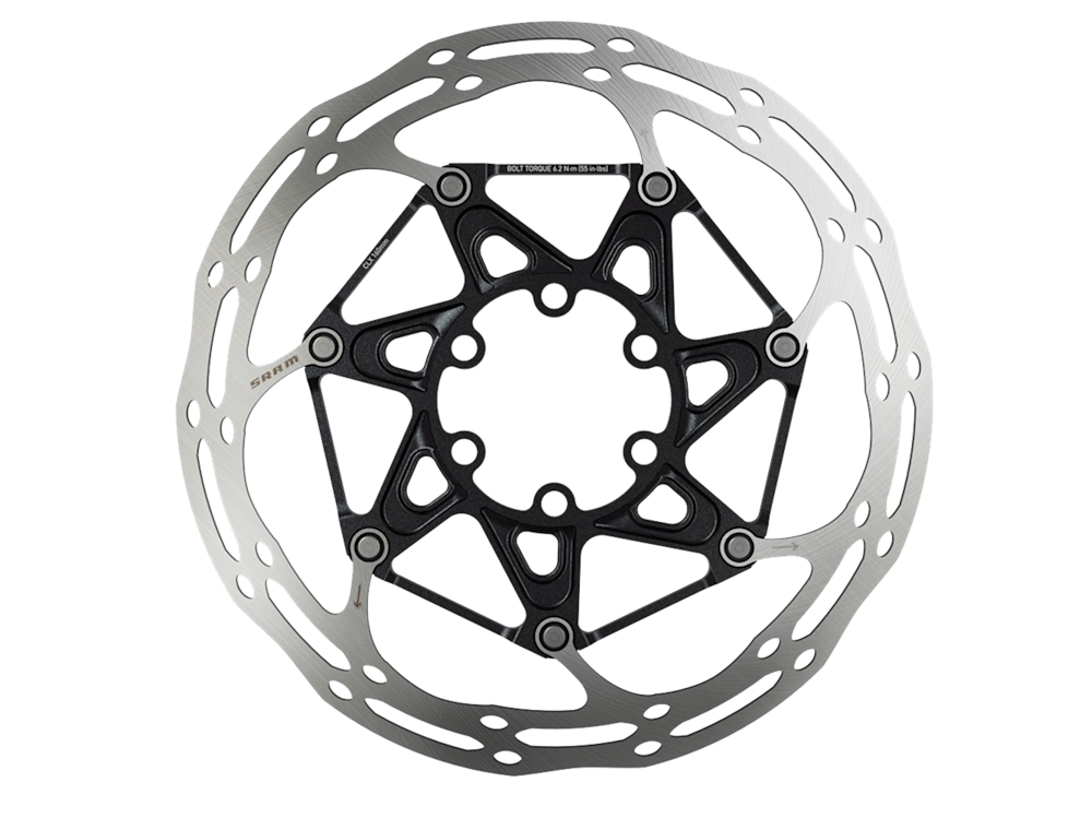 SRAM CenterLine X 6-bolt Rounded Edge Disc Brake Rotor