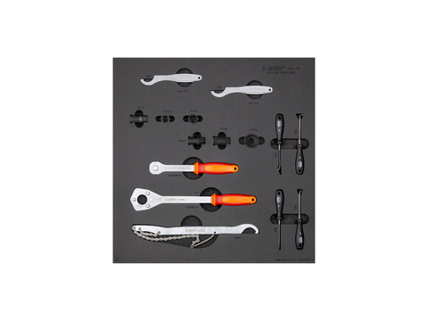 Unior Production Bench Drawer - 5 Tool Tray Set