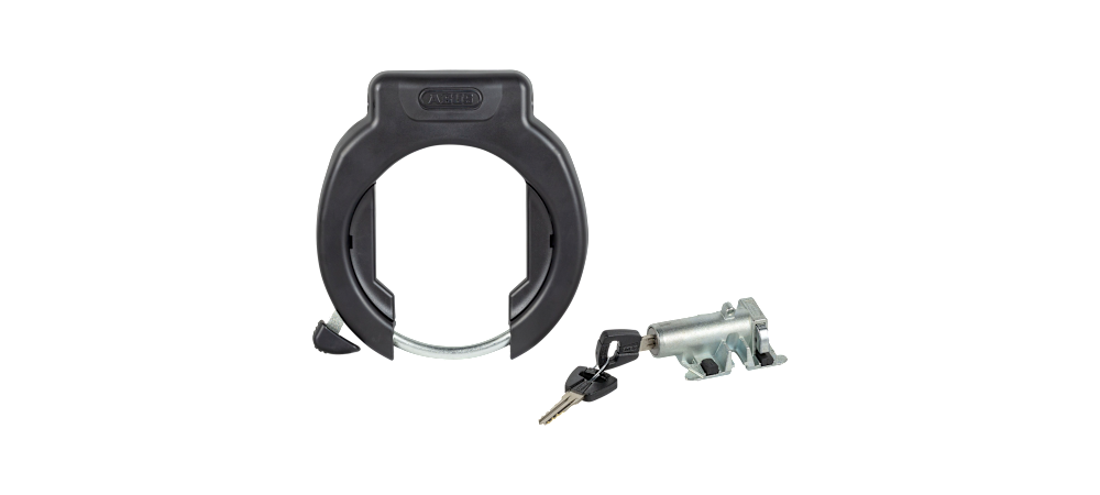 ABUS Ring Lock 4750XL NR & RIB Battery Lock BES3 DT3 T82