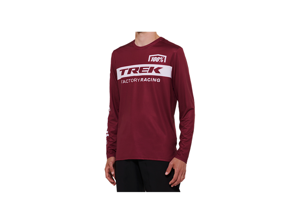 100% Trek Factory Racing Long Sleeve MTB Jersey