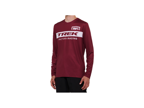 100% Trek Factory Racing Long Sleeve MTB Jersey
