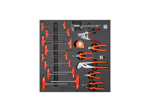 Unior Production Bench Drawer 4 Tool Tray Set