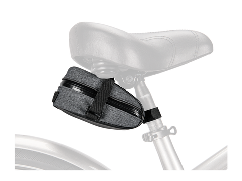 Electra Heather Charcoal Saddle Bag