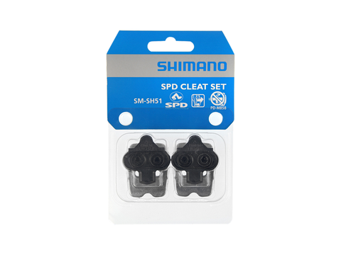 Shimano SM-SH51 SPD Single-Release Cleat and Cleat Nut Set