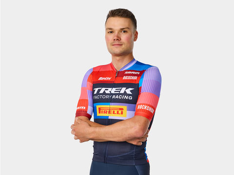 Santini Trek Factory Racing Men's Team Replica Cycling Jersey