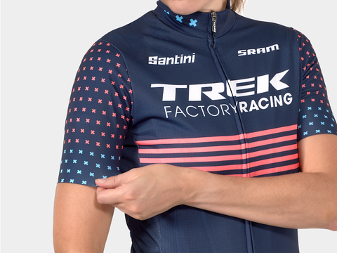 Santini Trek Factory Racing Women's CX Team Replica Cycling Jersey