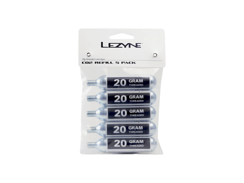 Lezyne 20 Gram CO? Cartridges - Pack of 5