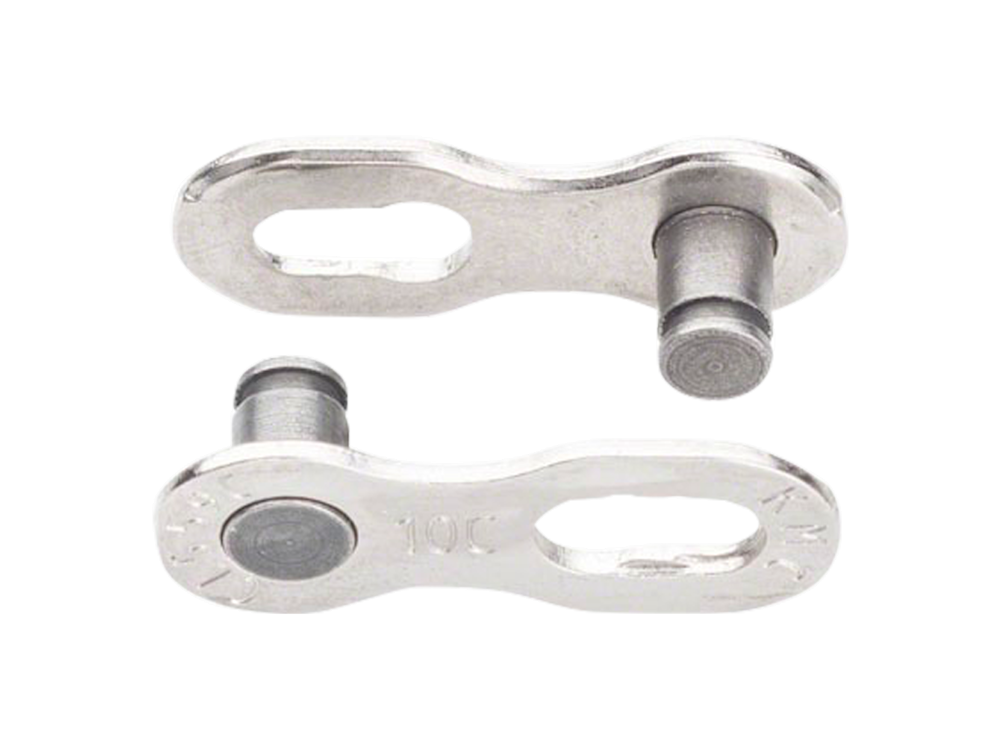 KMC Missing Link Campagnolo Reusable Bicycle Chain Links - Card of 2