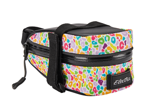 Electra Leopard Saddle Bag