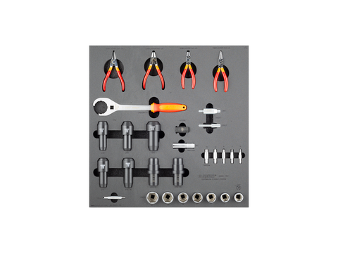 Unior Suspension Bench Drawer - 3 Tool Tray Set