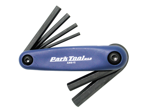 Park Tool AWS-10 Fold-Up Hex Wrench Set