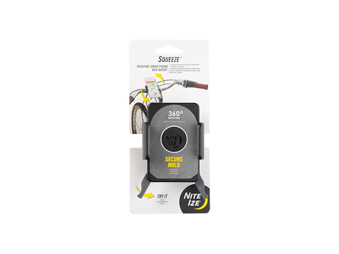 Nite Ize Squeeze Rotating Smartphone Bar Mount