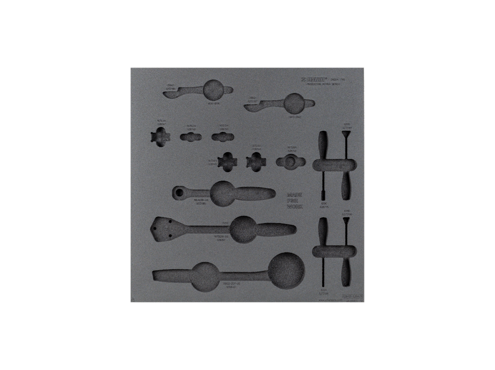 Unior Production Bench Drawer - 5 Tool Tray