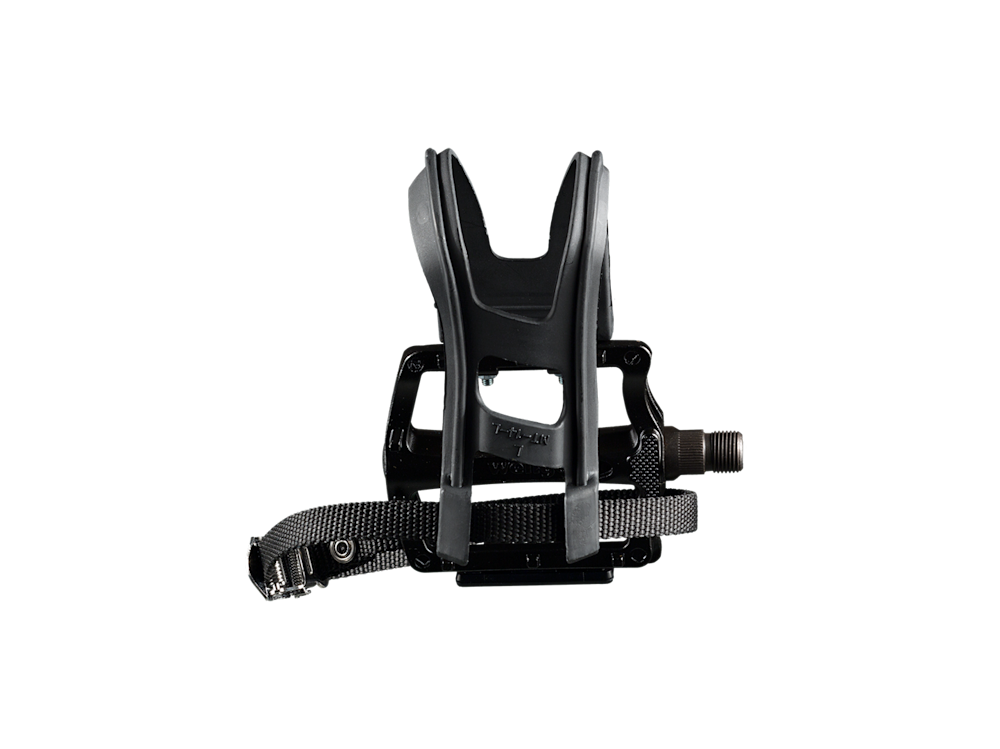 Wellgo B197T Resin Medium Platform Pedal Set with Clip & Strap