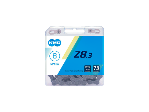 KMC Z8.3 Nickel Plated 8-Speed Bicycle Chain